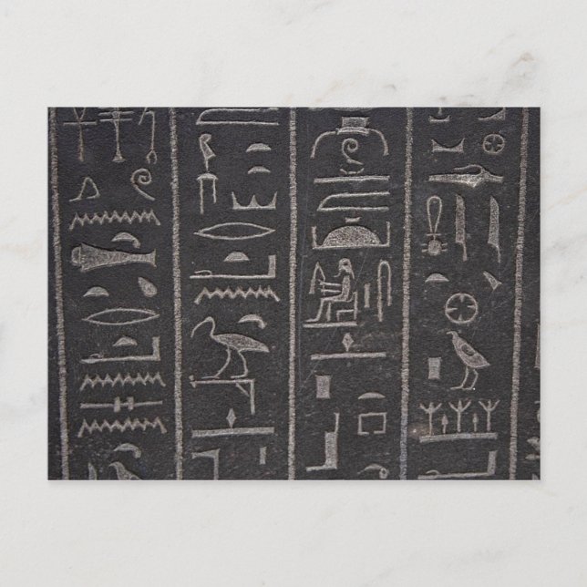 Ancient Egyptian Secret Postcard Postkarte (Vorderseite)