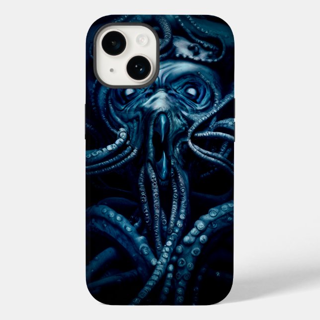 Ancient Eldtich Horror: Deep Ocean Kraken Case-Mate iPhone Hülle (Rückseite)
