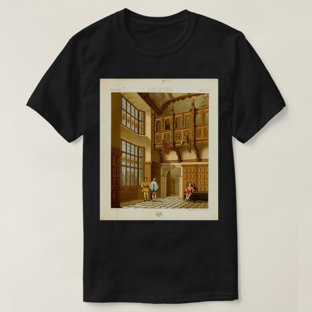 Ancient English fashion and lifestyle 16. Jahrhund T-Shirt (Design vorne)