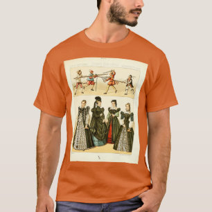 Ancient European fashion and lifestyle 15. 16. c T-Shirt