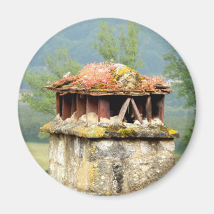 Ancient French Chimney Kühlschrankmagnet Magnet