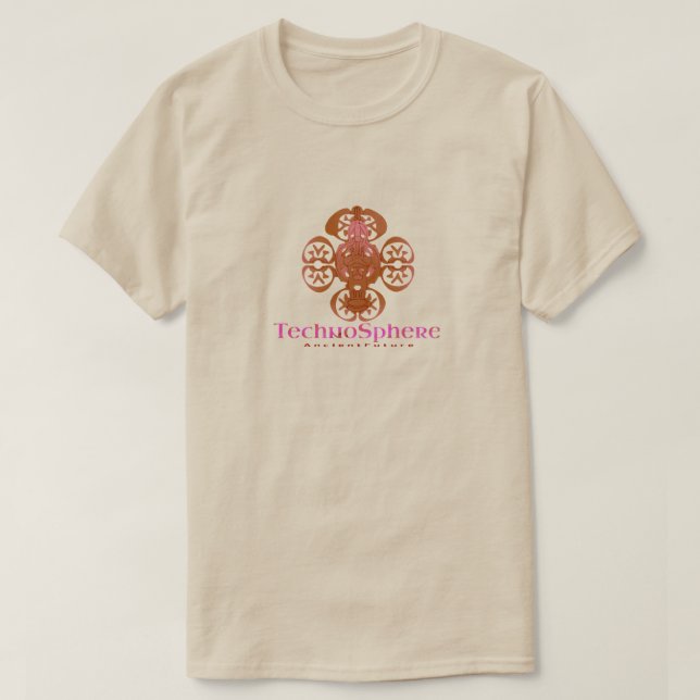 Ancient Future Artifact / v05 orange T-Shirt (Design vorne)