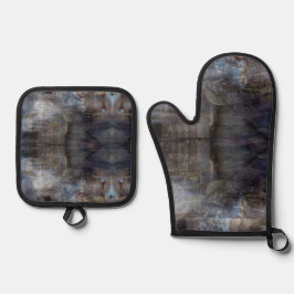 Ancient Greece Music Staff Ofenhandschuh & Topflappen-Set