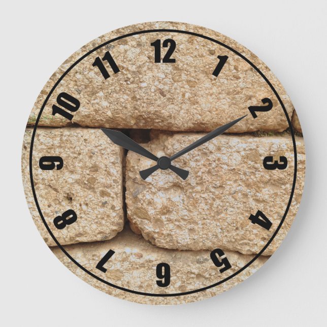 Ancient Greek Große Wanduhr (Vorderseite)