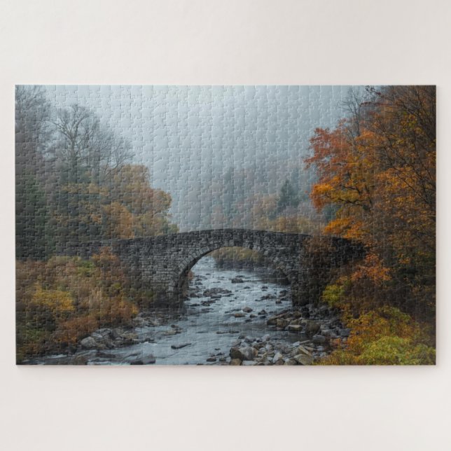 Ancient Highland Stone Bridge Jigsaw Puzzle (Horizontal)