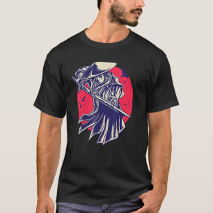 Ancient Japanisch Samurai Bushido Katana Ronin Asi T-Shirt