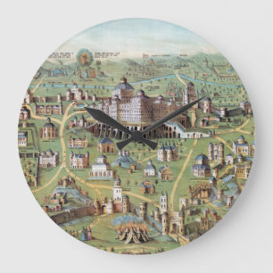 ANCIENT JERUSALEM GROßE WANDUHR