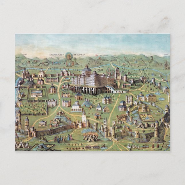 ANCIENT JERUSALEM POSTKARTE (Vorderseite)