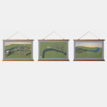 Ancient London Maps Tapestries