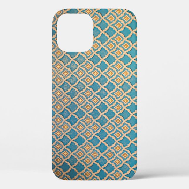 Ancient Luxury Türkisches Ornament Design Case-Mate iPhone Hülle (Rückseite)