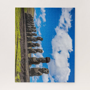 Ancient Moai Osterinsel Rapa Nui Puzzle