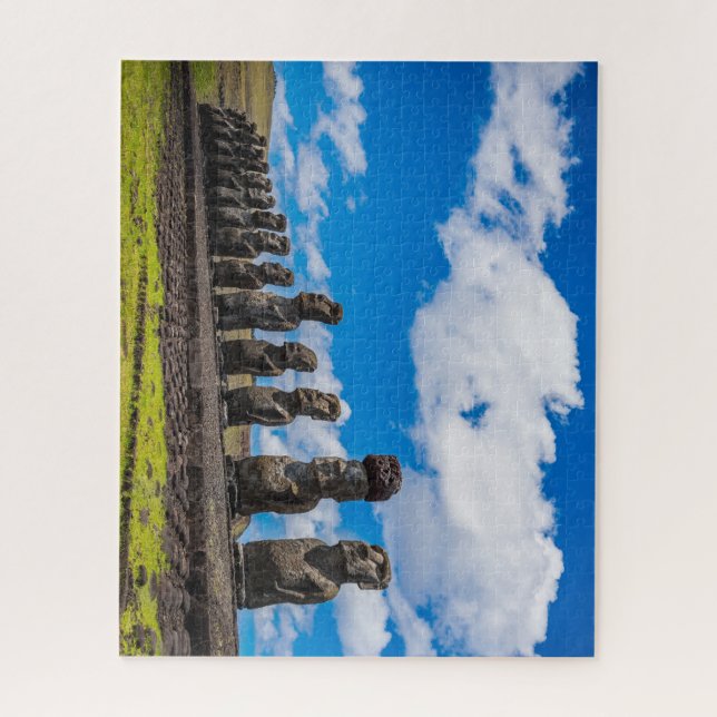 Ancient Moai Osterinsel Rapa Nui Puzzle (Vertikal)