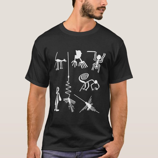 Ancient Nazca Lines T-Shirt (Vorderseite)