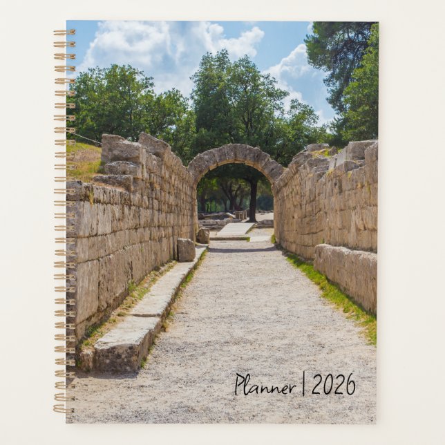 Ancient Olympia Greece 2026 Planner – Birthplace  Planer (Vorderseite)