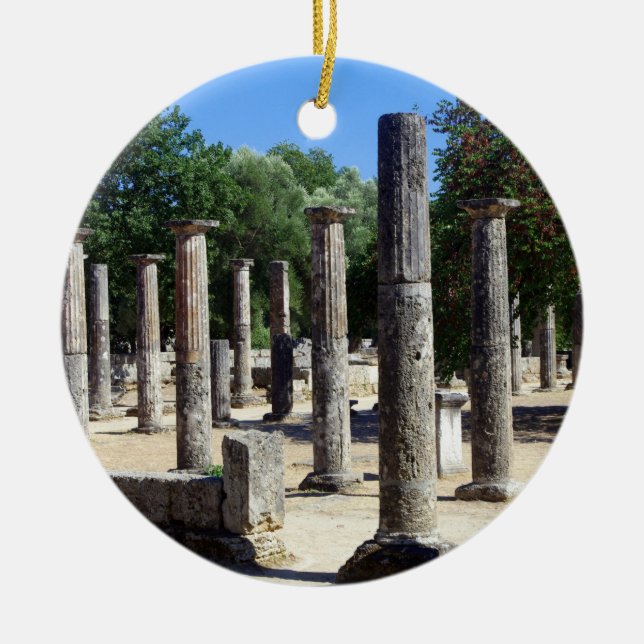 Ancient Olympia - Peloponnese Keramikornament (Vorne)