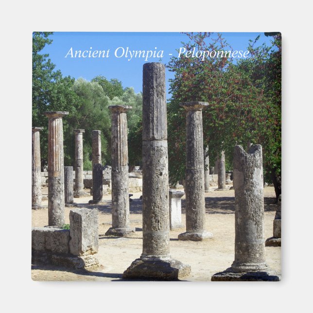 Ancient Olympia - Peloponnese Magnet (Vorne)