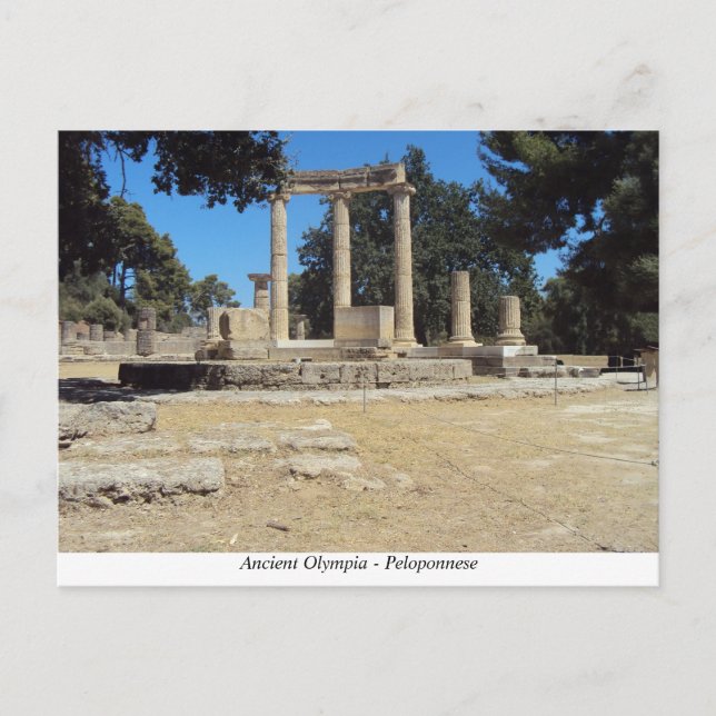 Ancient Olympia - Peloponnese Postkarte (Vorderseite)