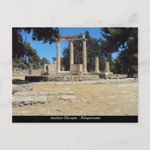 Ancient Olympia - Peloponnese Postkarte