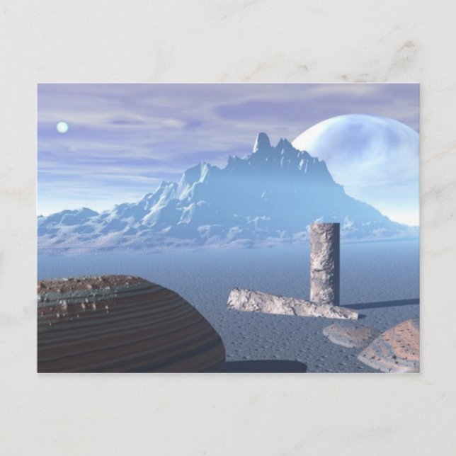 Ancient Planet Postkarte (Vorderseite)