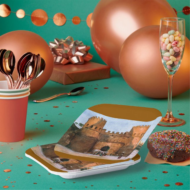 Ancient Roman Historic Architecture Pappteller (Von Creator hochgeladen)