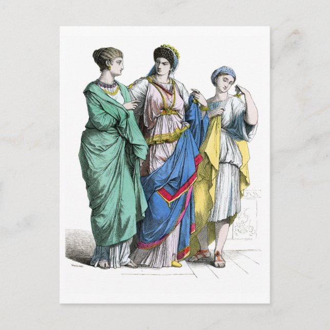 Ancient Roman Women Postkarte (Vorderseite)