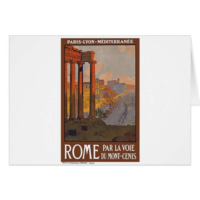 Ancient Rome Travel and Malerei (Vorderseite (Horizontal))