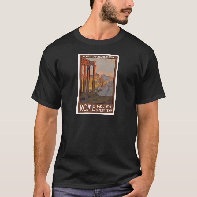 Ancient Rome Travel and Malerei T-Shirt (Vorderseite)