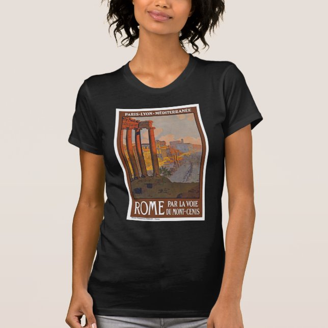 Ancient Rome Travel and Malerei T-Shirt (Vorderseite)