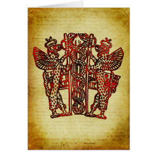 Ancient Sumerian Caduceus
