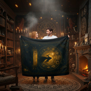 Ancient Symbols & Magical Sorceress Individuelle N Fleecedecke