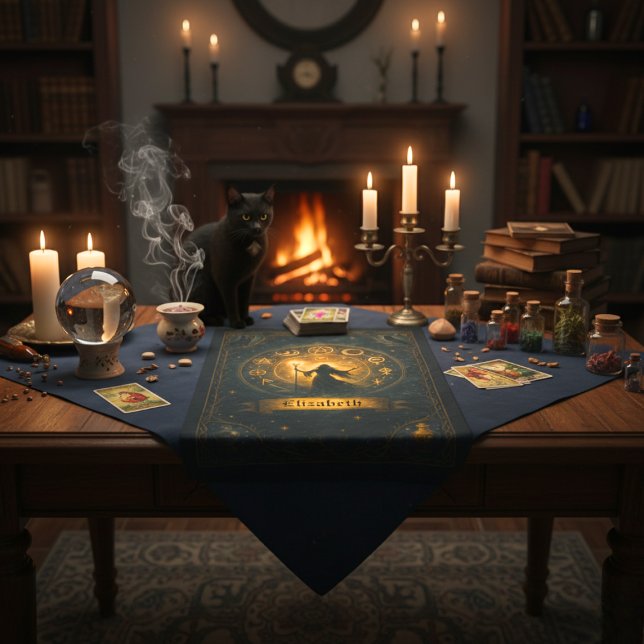 Ancient Symbols & Magical Sorceress Individuelle N Geschirrtuch (Von Creator hochgeladen)