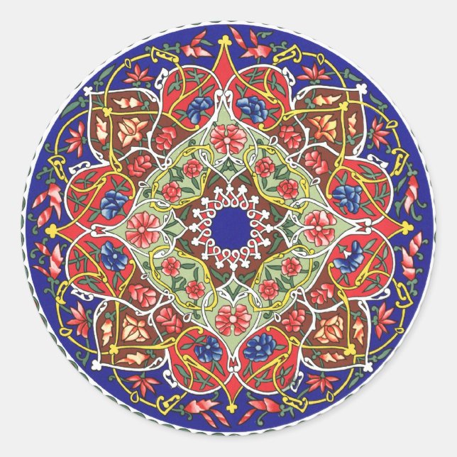 Ancient Tadjik Design Sticker (Vorderseite)