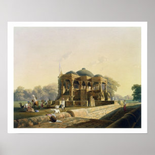 Ancient Temple at Hulwud, from Volume I of 'Scener Poster