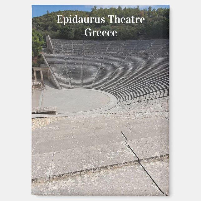 Ancient Theatre of Epidaurus Greece Magnet (Vorderseite)