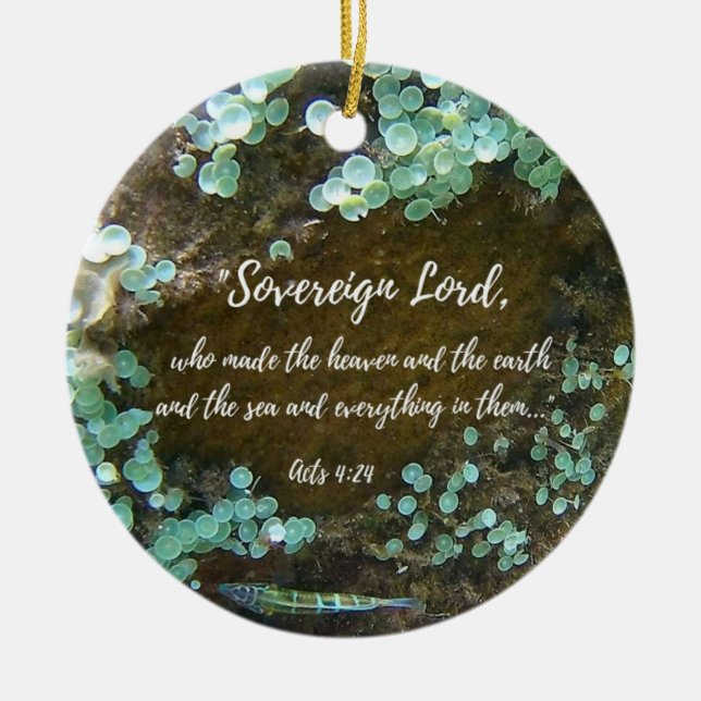 Ancient Waters Keramik Ornament (Vorne)