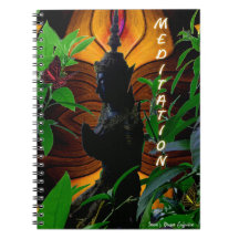 Ancient Wisdom Buddha Meditation Spirale Notebook