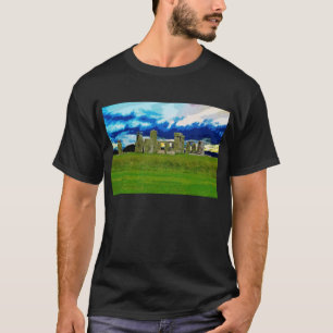 Ancient Wonder Architecture Stonehenge England T-Shirt