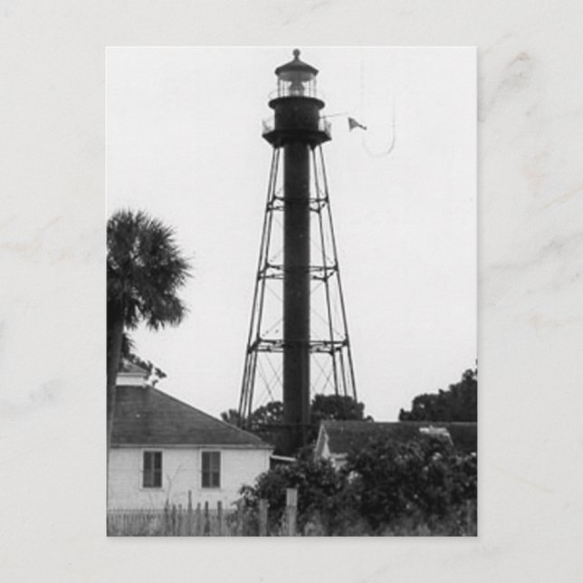 Anclote Keys Lighthouse 2 Postkarte (Vorderseite)