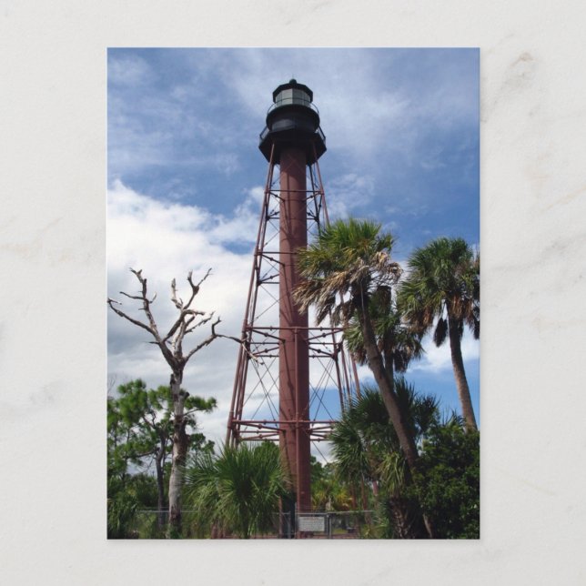 Anclote Keys Lighthouse Postkarte (Vorderseite)