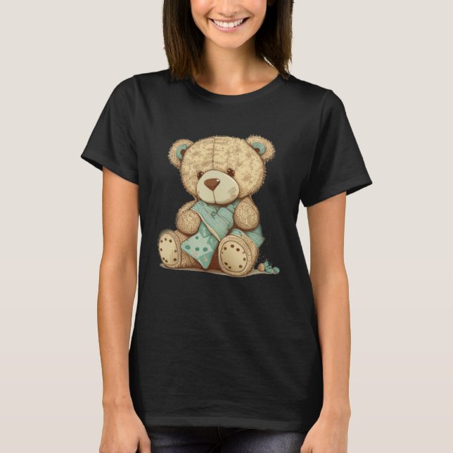 and cute Teddy Bear T-Shirt (Vorderseite)