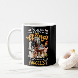 And God Said I Will Send Them Without Wings Kaffeetasse
