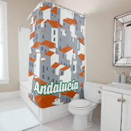 Andalucia 3 duschvorhang