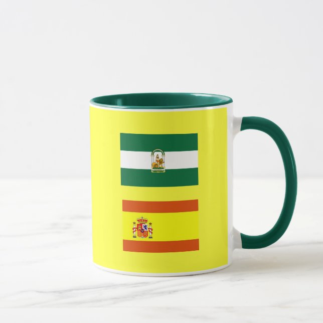 Andalucía Spanien Kaffee-Tasse Tasse (Rechts)