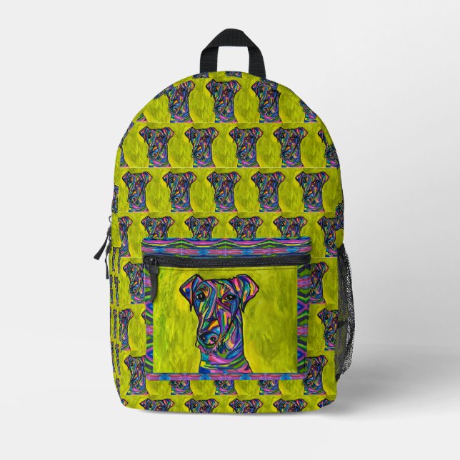 Andalucian Terrier Backpack Bedruckter Rucksack (Vorderseite)