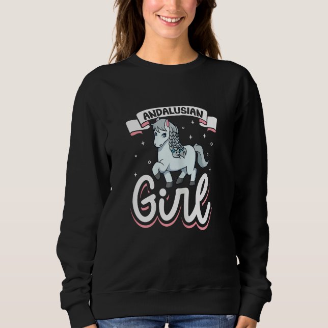 Andalusian Girl Sweatshirt (Vorderseite)