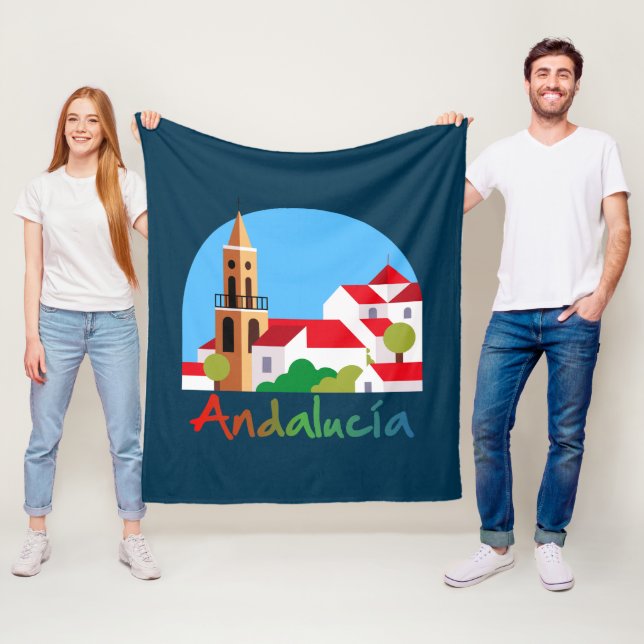 Andalusien 1 fleecedecke (Beispiel)