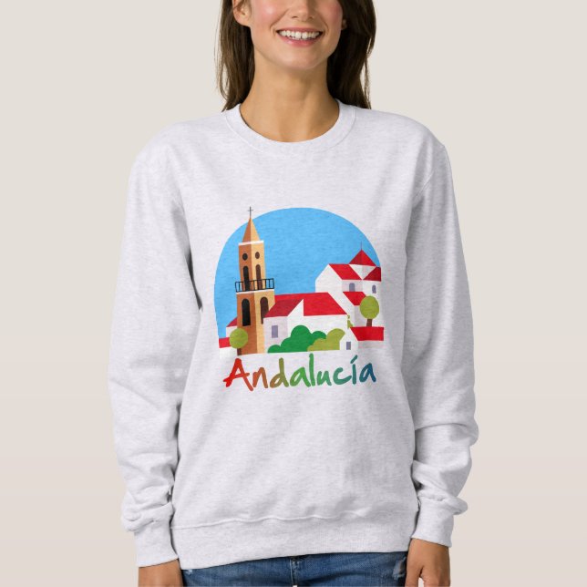 Andalusien 1 sweatshirt (Vorderseite)