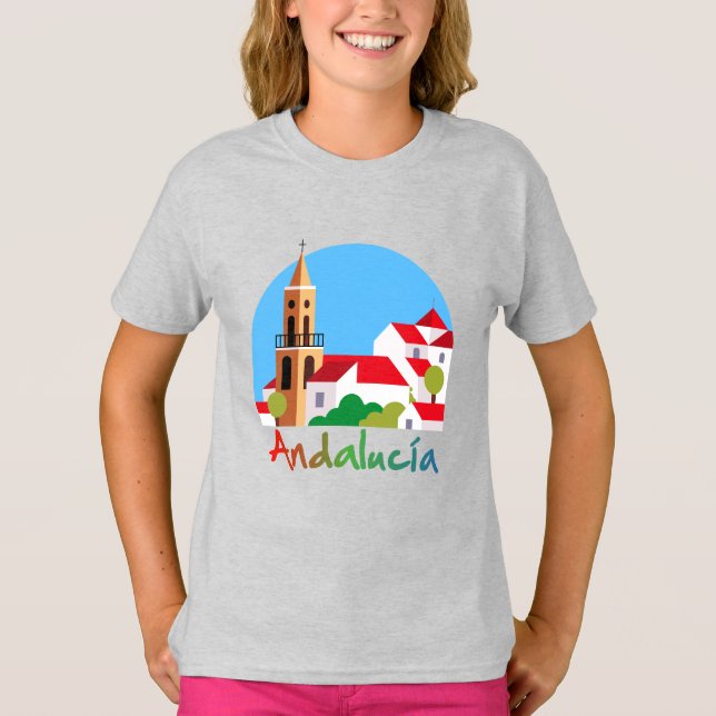 Andalusien 1 T-Shirt (Vorderseite)