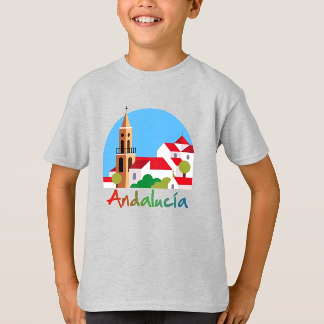 Andalusien 1 T-Shirt (Vorderseite)