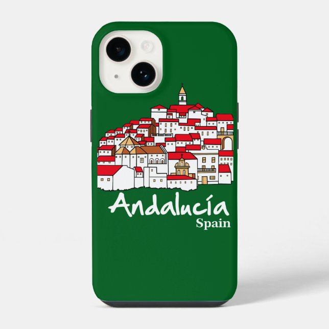 Andalusien 2 iPhone hülle (Rückseite)
